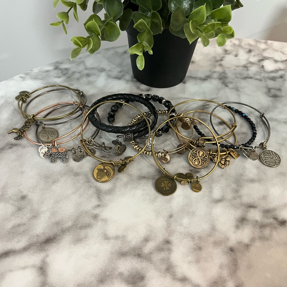 13 Alex and Ani Bracelets